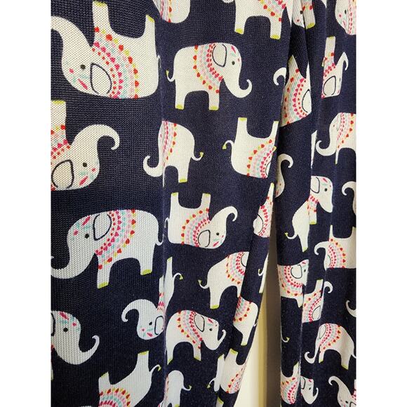 Pajama Bottoms Pj Couture women’s Size L Elephant Print Soft - Picture 3 of 7